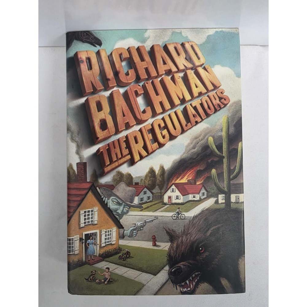 Richard Bachman The Regulators Stephen King 1996 1st Edition 1st Printing HC DJ